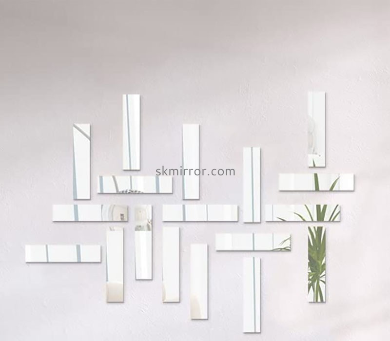 Wholesale custom acrylic mirror wall decor stickers MS-1672