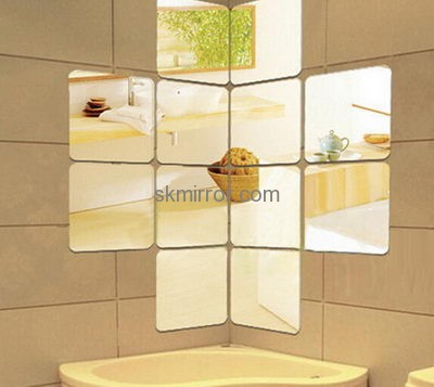 Factory custom design acrylic big wall mirror WM-004