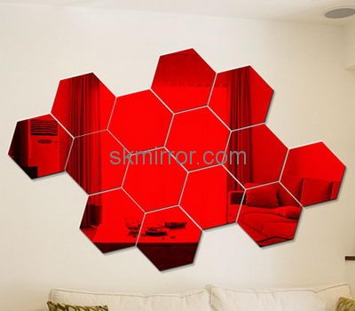 Customize acrylic mirror room decor sticker MS-1666