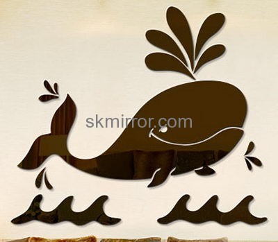 Bespoke acrylic mirror 3d wall stickers MS-1659