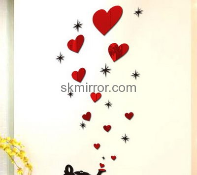 Bespoke acrylic mirror wall stickers MS-1649