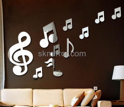 Bespoke acrylic mirror wall decor stickers MS-1645