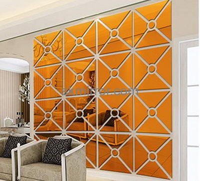 Bespoke acrylic decorative wall mirrors for living room MS-1617