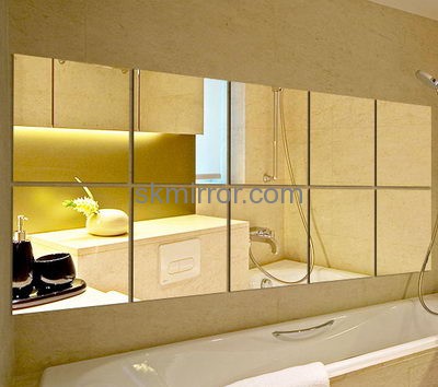 Customized acrylic mirror home wall art stickers MS-1605