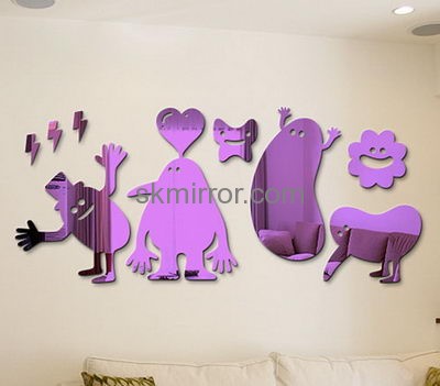 Customized acrylic wall stickers for bedrooms MS-1589