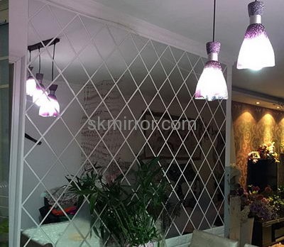 Customized acrylic mirror wall stickers MS-1575