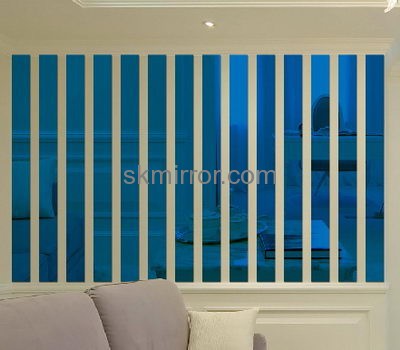 Custom acrylic mirror cheap wall stickers for living room MS-1548