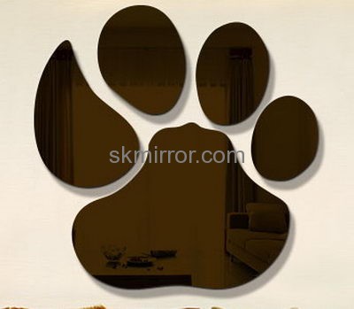 Acrylic factory custom mirror decals stickers MS-1502