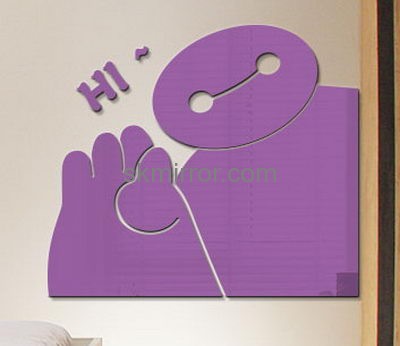 Acrylic items manufacturers custom mirror decorative sticker wall MS-1479