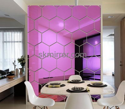 Acrylic manufacturers custom mirror decals home decor stickers MS-1465