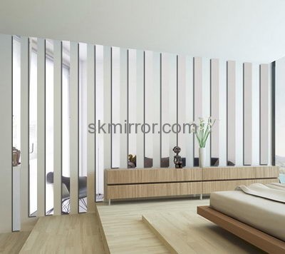 Acrylic factory custom acrylic mirror wall decor stickers for living room MS-1458