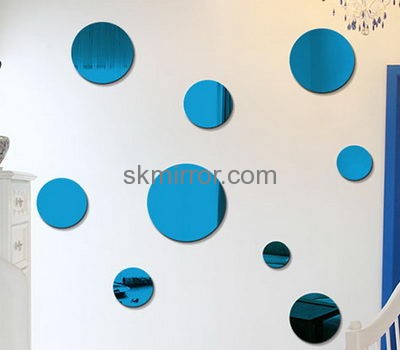 Acrylic company custom round wall decor stickers MS-1385