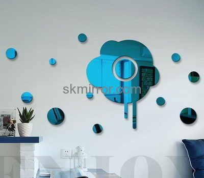 Acrylic plastic supplier custom wall decals 3d stickers MS-1338