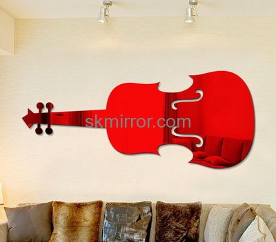 Acrylic products manufacturer custom 3d home wall mirror sticker MS-1318