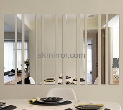 Acrylic plastic supplier custom room decor mirror stickers MS-1316