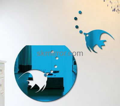 Plexiglass manufacturer custom wall decor mirror stickers for living room MS-1312