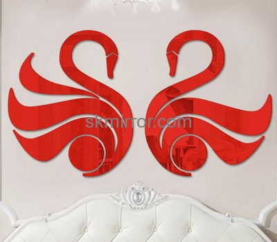 Acrylic manufacturers china custom wall art mirrors stickers MS-1260