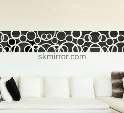 Lucite manufacturer custom cheap modern wall decor stickers MS-1248