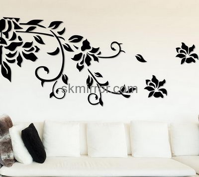 Acrylic company custom wall mirror decals MS-1202