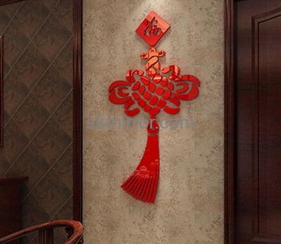 Acrylic items manufacturers customized 3d mirror wall art stickers MS-1162