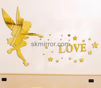 Mirror manufacture customized acrylic mirror stickers MS-1100