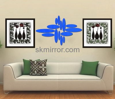 Mirror factory customized acrylic home stickers for walls MS-1066