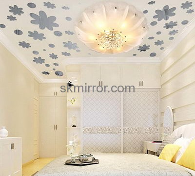 Wholesale mirrors suppliers customized acrylic mirror wall decals and wall stickers MS-1063