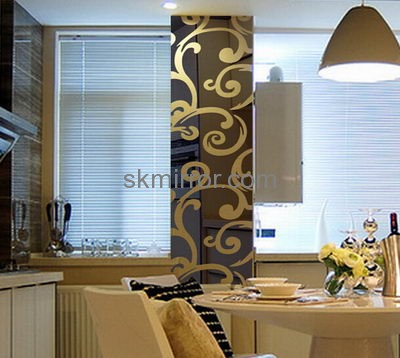 Mirror manufacturers customized acrylic decorative wall mirrors for bedroom MS-1060