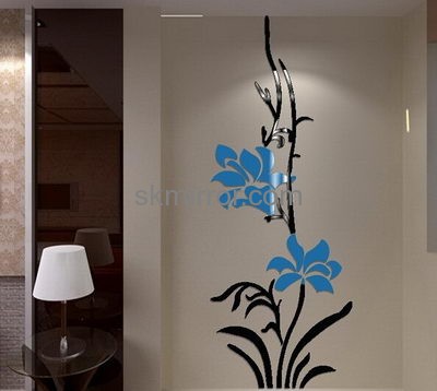 Wholesale mirrors suppliers customized acrylic mirror sticker wall decor MS-1027