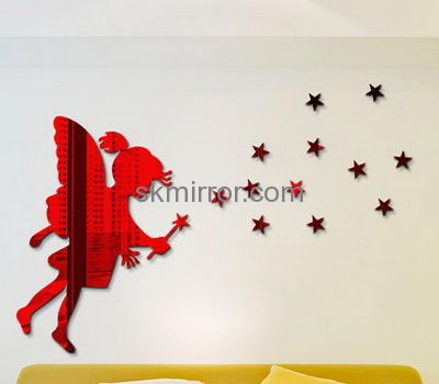 Wholesale mirrors suppliers custom made cheap wall decals mirror sticker MS-913