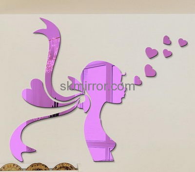 Mirror manufacturers customized personalized vinyl fairy wall stickers MS-873