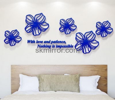 Wholesale mirrors suppliers customized acrylic decorative mirror stickers for walls MS-867