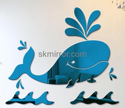 Sticker manufacturer wholesale custom wall mirrors stickers bathroom MS-843