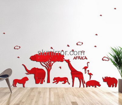 Mirror manufacturers customize mirror art wall decor stickers MS-802