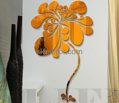 Sticker manufacturer customize decorative vinyl mirror sticker MS-790