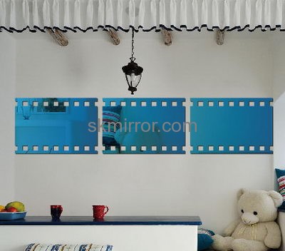 Mirror manufacturers customize decorative wall decal mirror MS-767