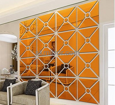 Mirror suppliers custom design cheap 3d stickers for walls MS-758