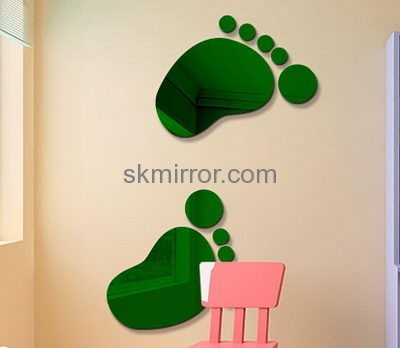 Sticker manufacturer customize acrylic wall mirror sticker MS-710