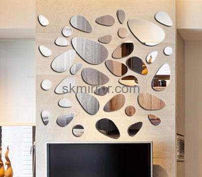 Acrylic sticker manufacturer custom acrylic stickers mirror decorations for living room MS-616