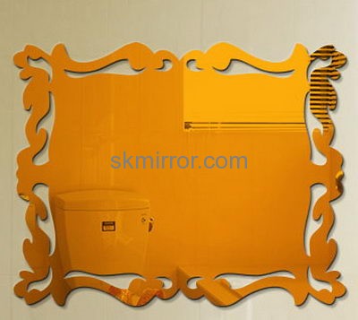 Custom acrylic 3d stickers oversized decorative acrylic wall mirrors MS-511