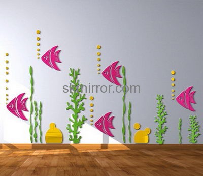 Customized acrylic sticker mirrors decorative living room wall decor decals MS-469