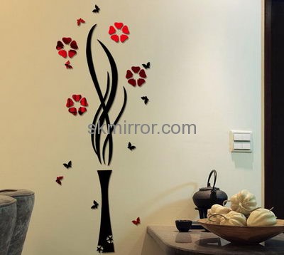 Custom acrylic mirror designs room decals mirrors for home decor MS-438