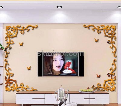 Acrylic mirror manufacturers custom bedroom wall mirrors large framed mirrors for sale MS-419