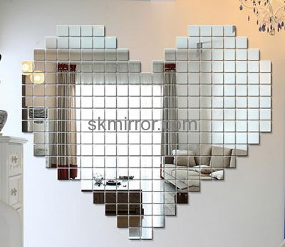 China mirror manufacturers custom acrylic big wall mirrors cheap 3d wall mirror MS-409