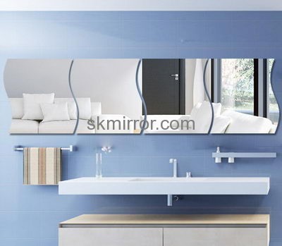 Acrylic decorative mirror manufacturers custom acrylic rectangular mirrors 3d wall mirror MS-390