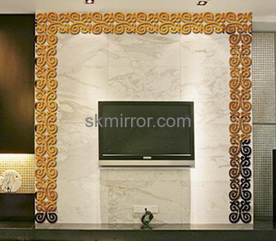 Acrylic mirror suppliers custom acrylic mirror sticker tall mirrors for the wall MS-388