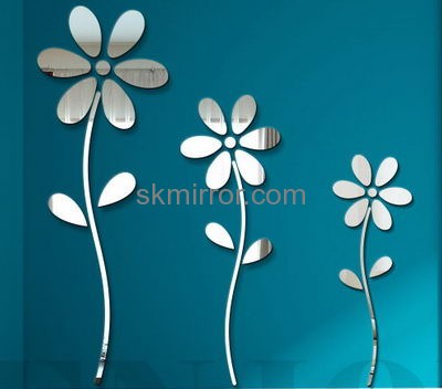 Acrylic mirror manufacturers custom decorative mirror stickers designer mirrors for walls MS-387