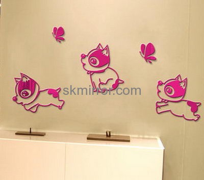 Acrylic mirror manufacture custom mirrors decorative wall acrylic mirrors for children MS-384