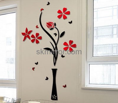 Custom design acrylic decorative acrylic wall mirrors sticker wall decor wall mirrors for sale MS-353