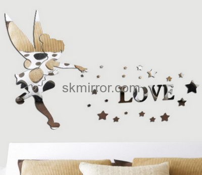 Wholesale acrylic 3d wall sticker mirror sticker acrylic sticker MS-183